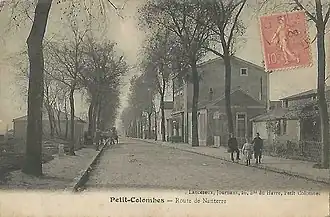 La route de Nanterre.