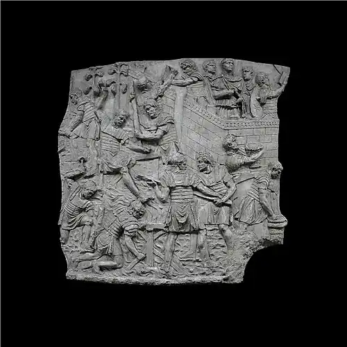 Construction d'un pont.