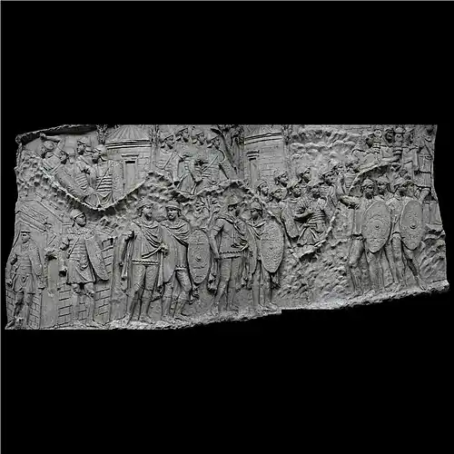 Passage des montagnes et prises de citadelles daces.