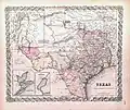 Carte du Texas (1854)