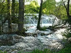 Cascades à Condat-sur-Vézère