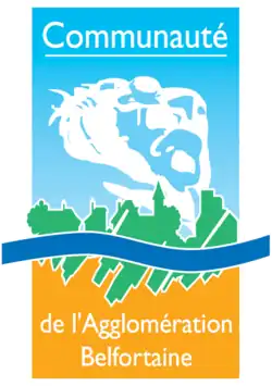Blason de Communauté de l'Agglomération Belfortaine