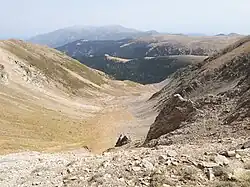 Vallée en U : Coma de la Dona, commune de Mantet