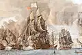Combat naval 12 avril 1782 à la Guadeloupe.
