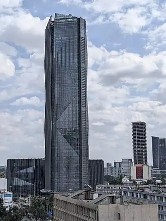 Siège de la banque commerciale d'Éthiopie.