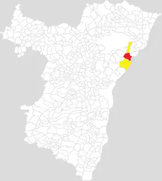 Localisation de Communauté de communes de l'Espace Rhénan