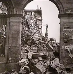 Ministère des finances, rue de Rivoli.
