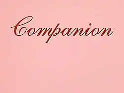 Description de l'image Companion Logo Movie.jpg.