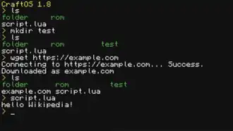 Description de l'image ComputerCraft CraftOS 1.8.png.