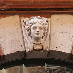 Hôtel de Comynihan, mascaron.