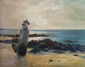 Concarneau, plage des Dames.