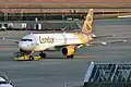 Un A320-212 de Condor, anciennes couleurs (2019-2022).