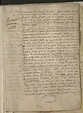 Confirmation des privilèges des pelletiers de Lyon, 1208, page 1. ADMLR : 10 G 1001