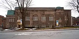 Une photo de la synagogue