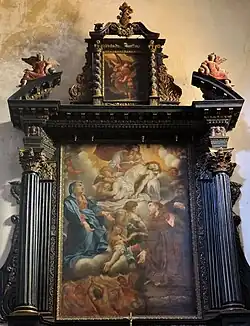 Retable du Père de Pitié et Âmes du Purgatoire.