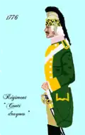 régiment de Conti dragons de 1776 à 1779