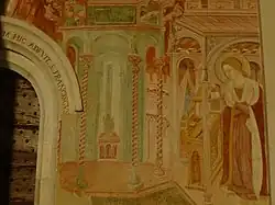 Détail de fresque du Couvent de Forano