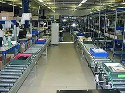 à rouleaux motorisés.