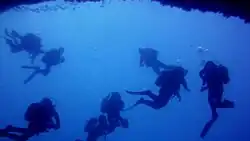 L'entrée de Coral Cave