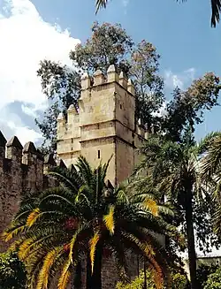 Alcazar des rois chrétiens de Cordoue.