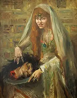 Gertrud Eysoldt&nbsp;(de) en Salomé, Lovis Corinth