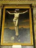 Retable - Christ en croix.