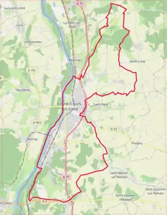Carte OpenStreetMap.