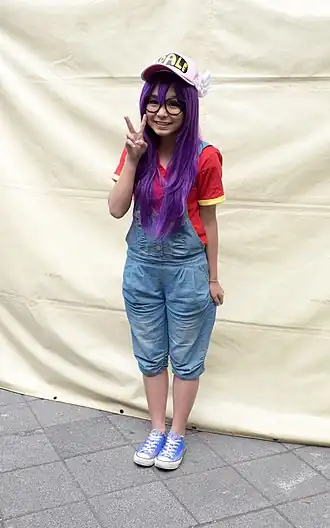 Cosplay d'Aralé Norimaki au Fancy Frontier 25, à Taïwan en 2015.