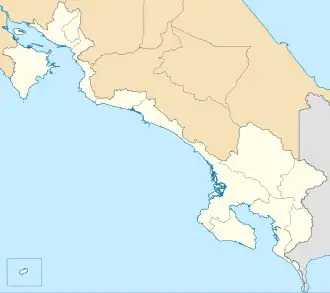 Voir sur la carte administrative de Puntarenas
