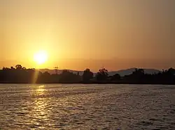  Coucher de soleil lac de Sidi Bel Abbes