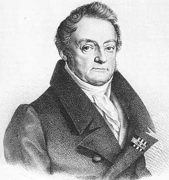 Portrait du Comte Waldstein.