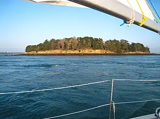 Pointe sud de l'île Longue