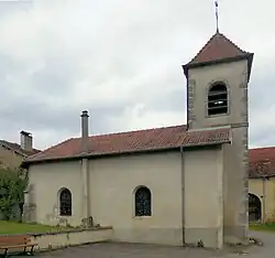 L'église Saint-Laurent.