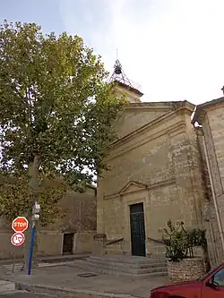 Le temple protestant.