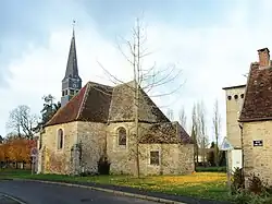 Le chevet de l'église