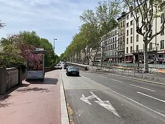 Le cours d'Herbouville en 2019.