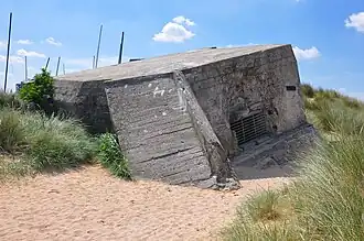 Blockhaus allemand du WN 31 à Graye-sur-Mer.