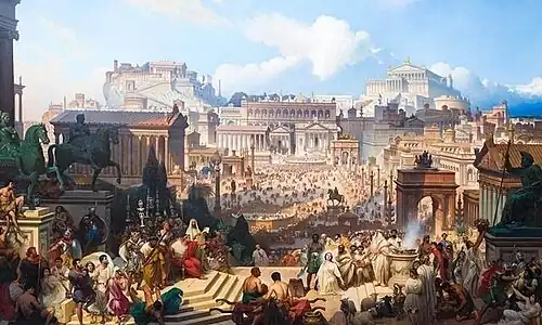 Joseph-Désiré Court, Le Martyre de sainte Agnès, 1864 – Musée des Beaux-Arts de Rouen, Rouen.