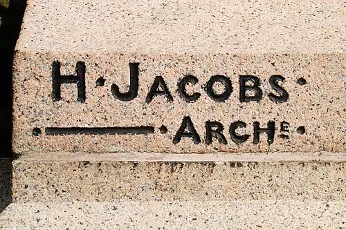 La signature de Henri Jacobs.
