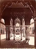 Cour des lions, Alhambra, par Juan Laurent, 1871, Department of Image Collections, National Gallery of Art Library, Washington, D.C.