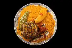 Couscous à la sardine et osbane.