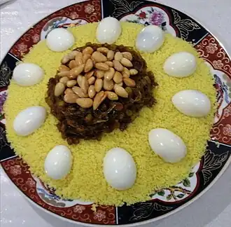 Image illustrative de l’article Couscous aux œufs et aux amandes