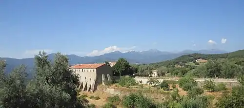 Les restes du couvent Saint-François d'Istria