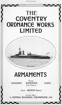 logo de Coventry Ordnance Works