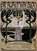 Die Kunst für Alle, couverture de Koloman Moser (1898)