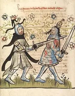 Duel entre Volker le ménestrel et Islan le moine, CPG 359&nbsp;(en)