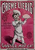 Affiche pour Crème Liebig.