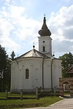 Le chevet de l'église.