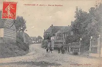 Le village avant 1914.