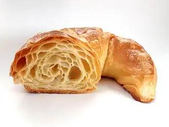 Image illustrative de l’article Pâte levée feuilletée